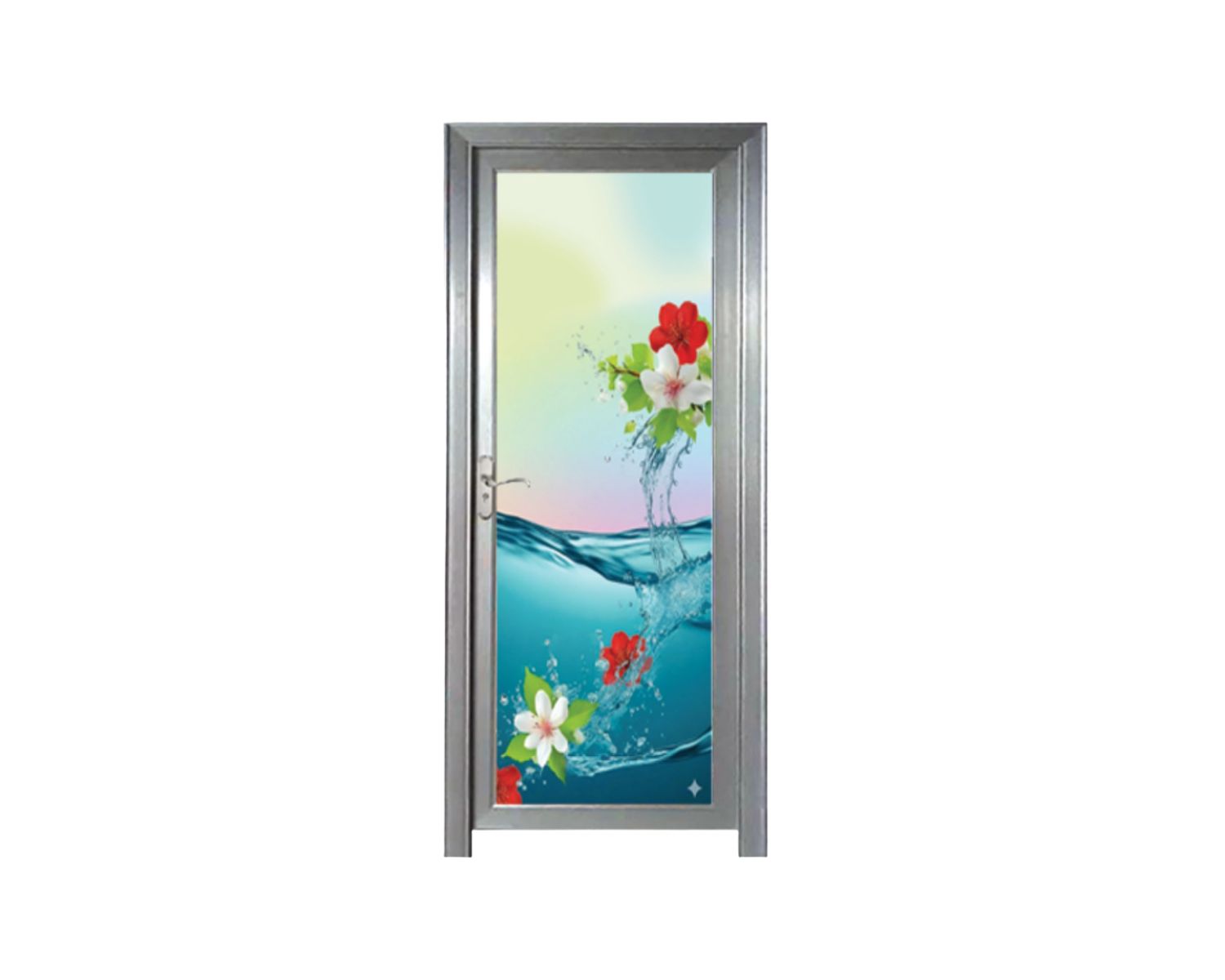 Aluminium glass door in Bangladesh