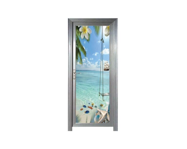 Aluminium glass door in Bangladesh