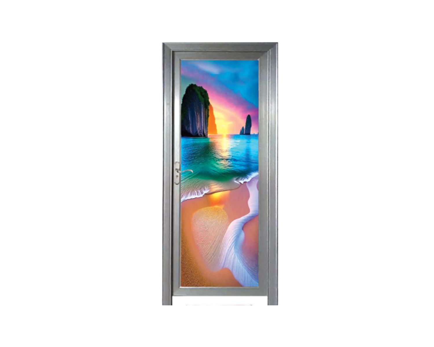 Aluminium glass door in Bangladesh