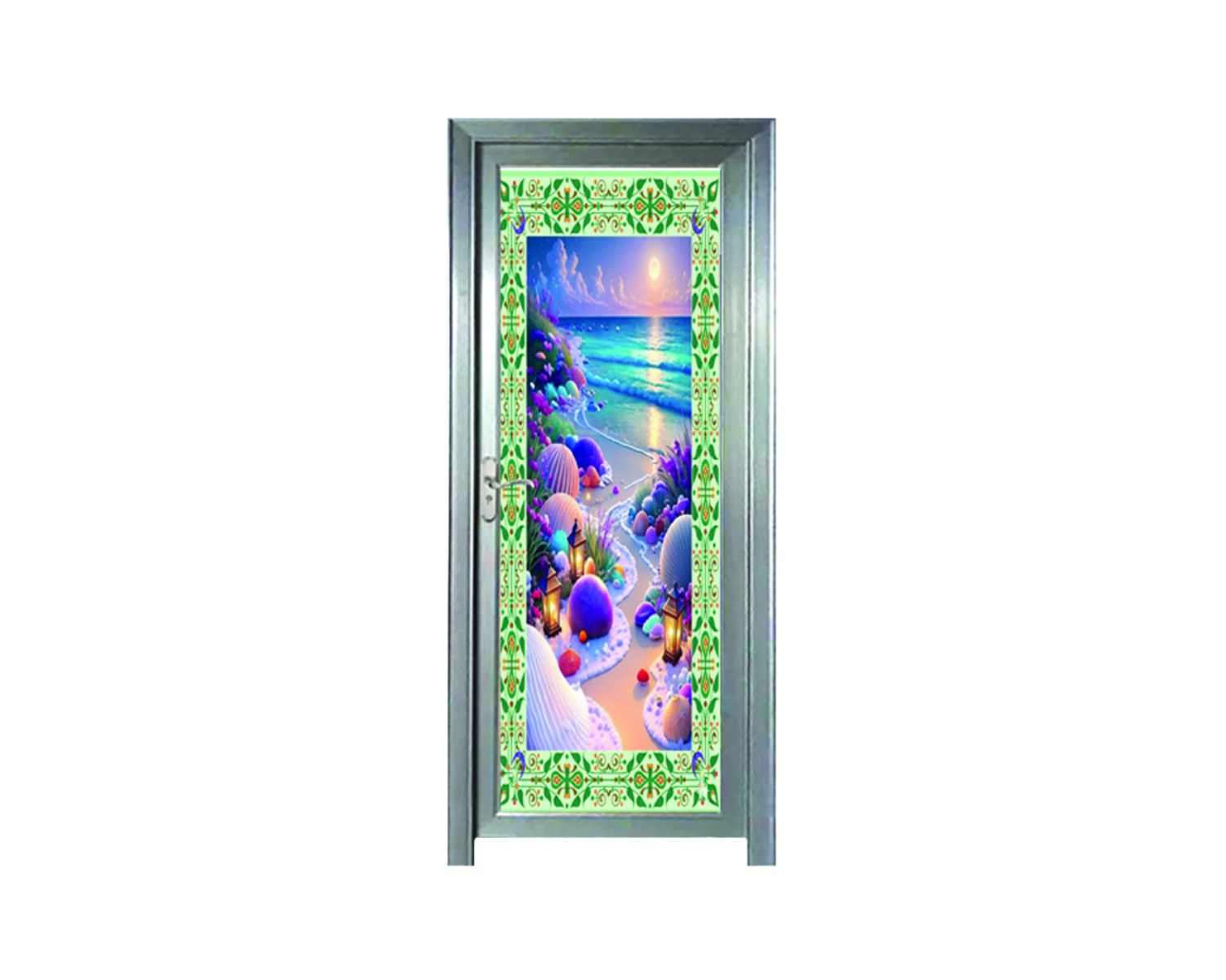 Aluminium glass door in Bangladesh