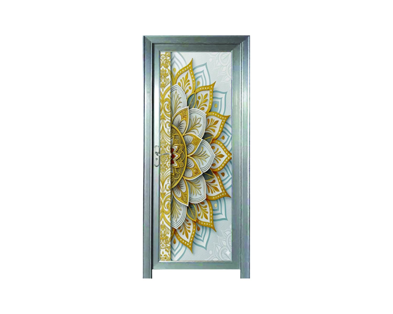 Aluminium glass door in Bangladesh