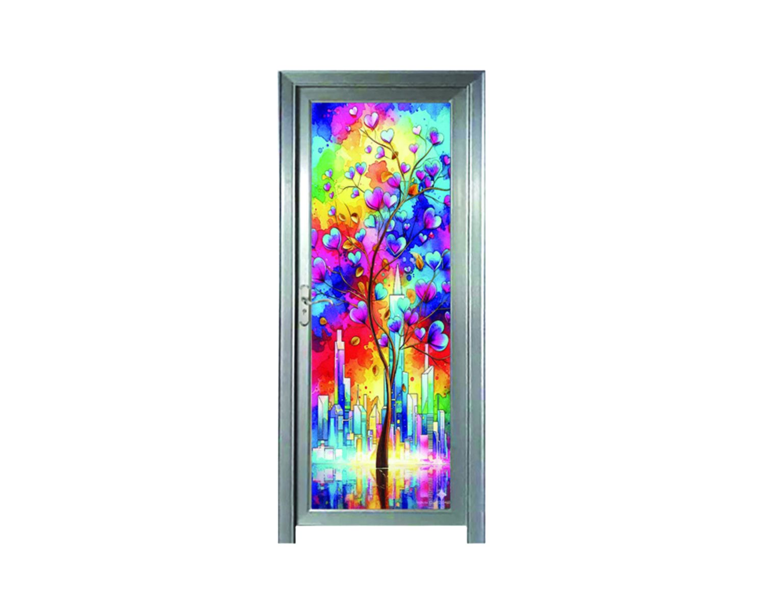 Aluminium glass door in Bangladesh